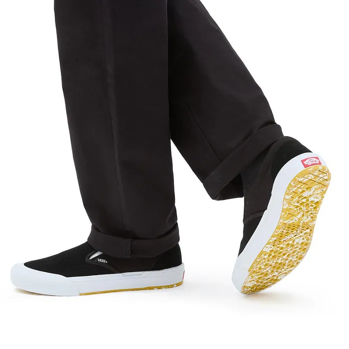 Vans View All Men Marble BMX SlipOn Shoes Black