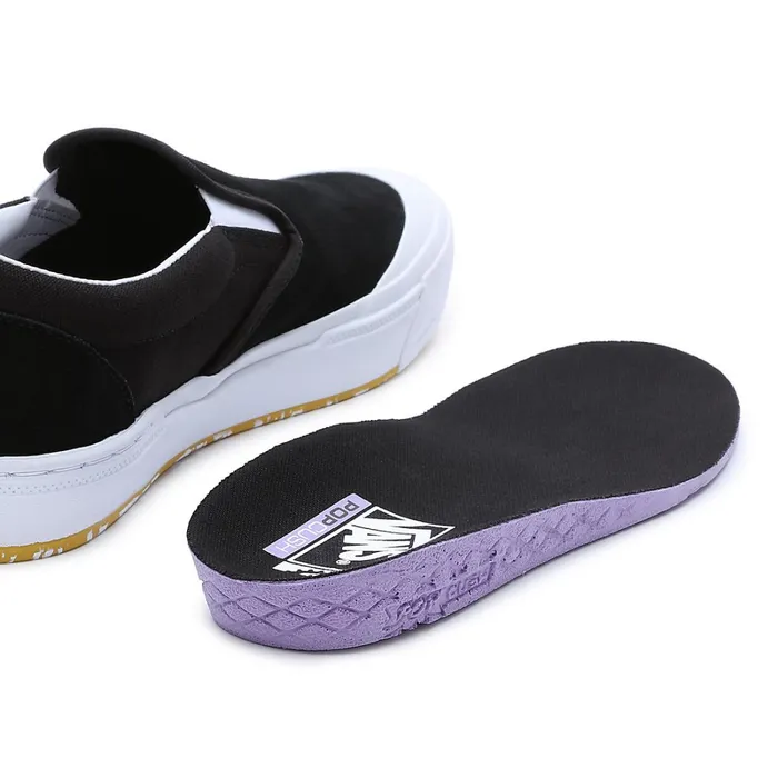 Vans View All Men Marble BMX SlipOn Shoes Black