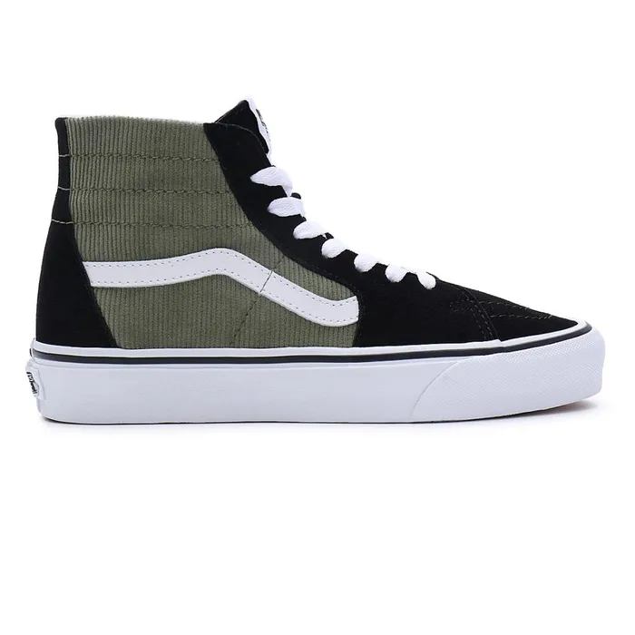Vans View All Men Mini Cord Sk8Hi Tapered Shoes Green