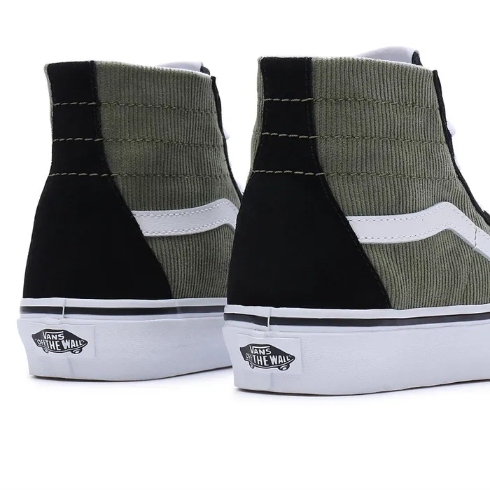 Vans View All Men Mini Cord Sk8Hi Tapered Shoes Green
