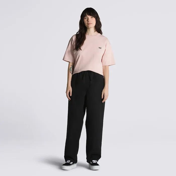Vans View All Men Range Baggy Tapered Elastic Waist Trousers Black