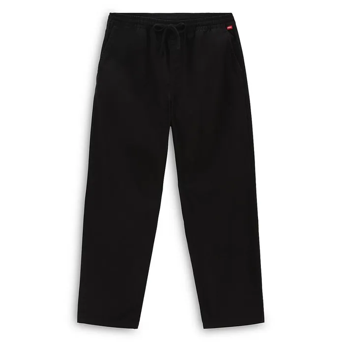 Vans View All Men Range Baggy Tapered Elastic Waist Trousers Black