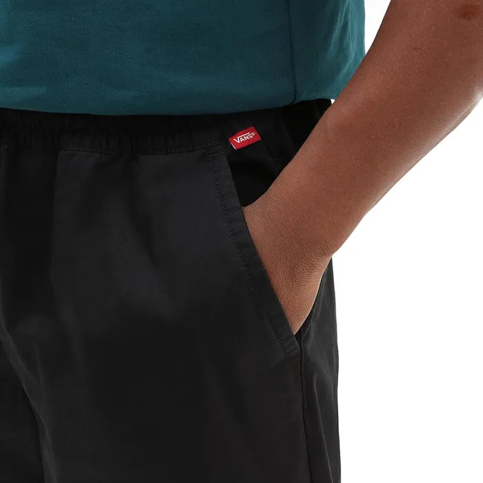 Vans View All Men Range Baggy Tapered Elastic Waist Trousers Black