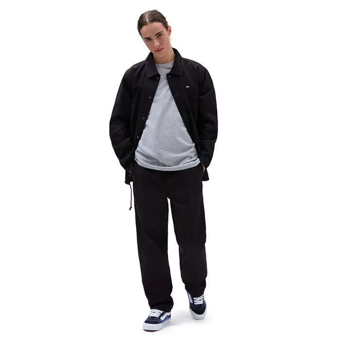 Vans View All Men Range Relaxed Elastic Trousers Black