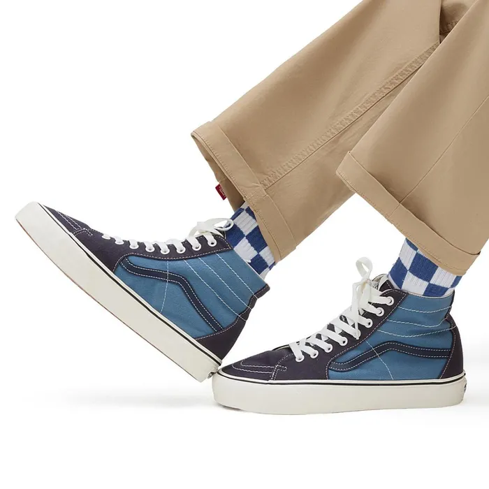 Vans View All Men Twill Sk8Hi Tapered VR3 Shoes Blue