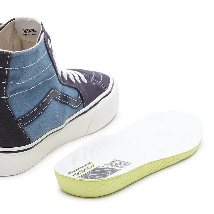 Vans View All Men Twill Sk8Hi Tapered VR3 Shoes Blue