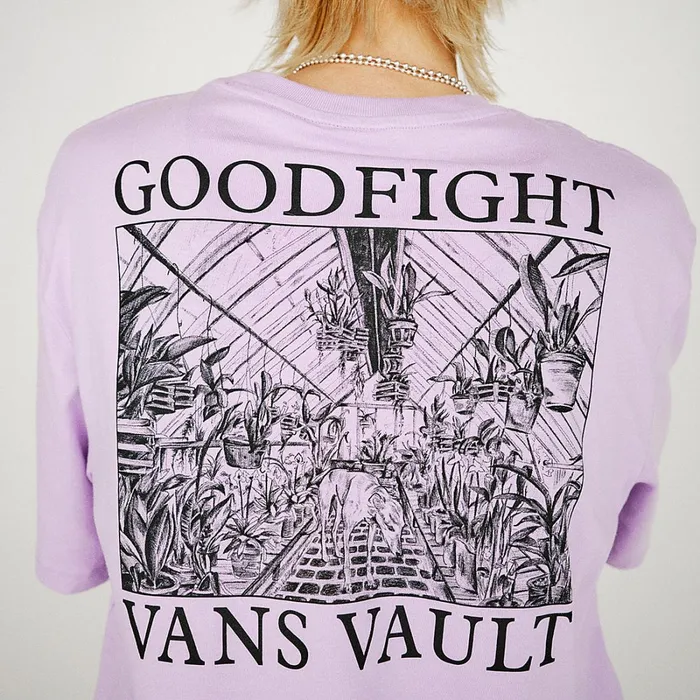 Vans View All Men Vault By X Goodfight TShirt Purple