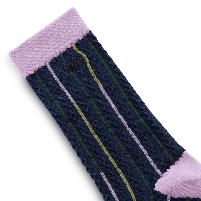 Vans View All Women Alta Crew Socks 1 Pair Blue