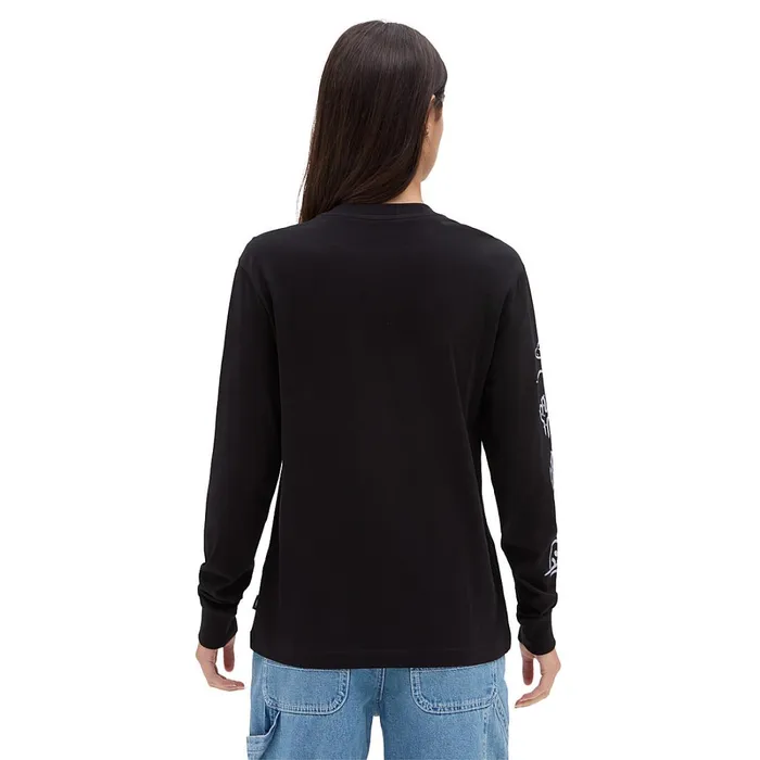 Vans View All Women Area 66 Long Sleeve Tshirt Black