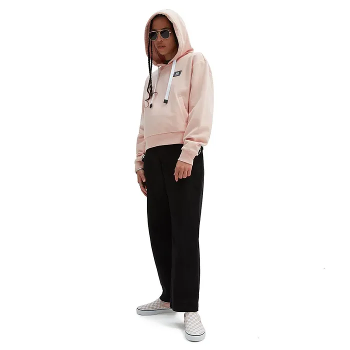 Vans View All Women Boom Boom Check It Pullover Hoodie Pink
