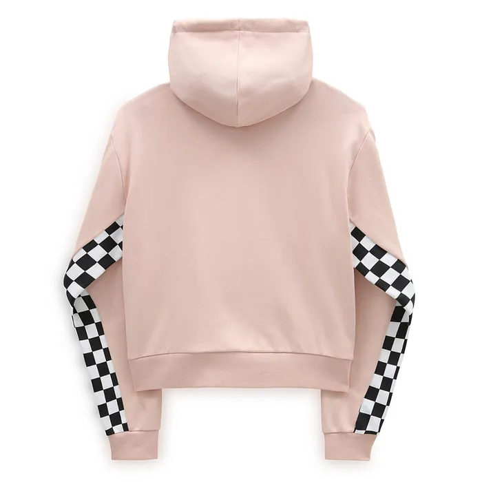Vans View All Women Boom Boom Check It Pullover Hoodie Pink