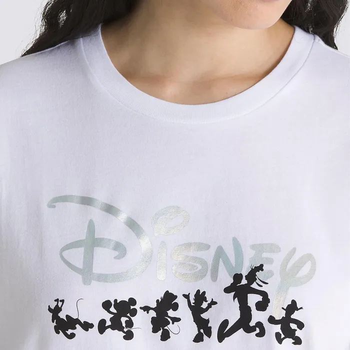 Vans View All Women Disney X Club 100 Boyfriend TShirt White