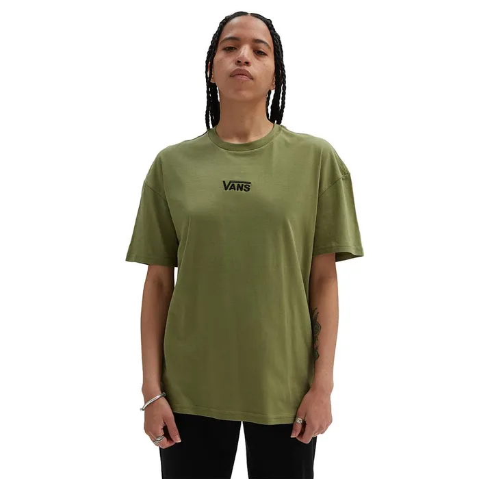 Vans View All Women Flying V Oversized TShirt Green