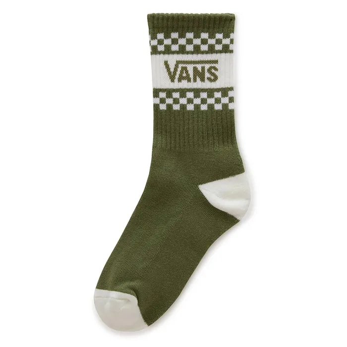 Vans View All Women Girl Gang Crew Socks 1 Pair Green