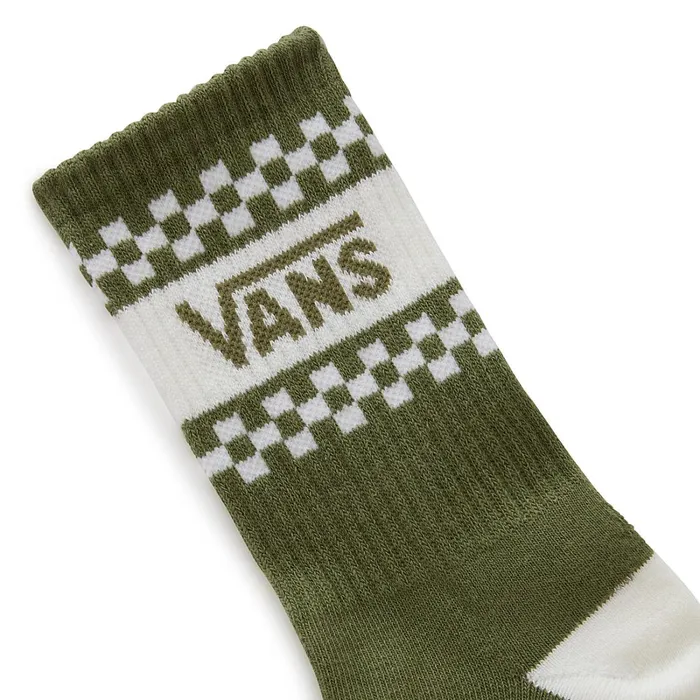Vans View All Women Girl Gang Crew Socks 1 Pair Green