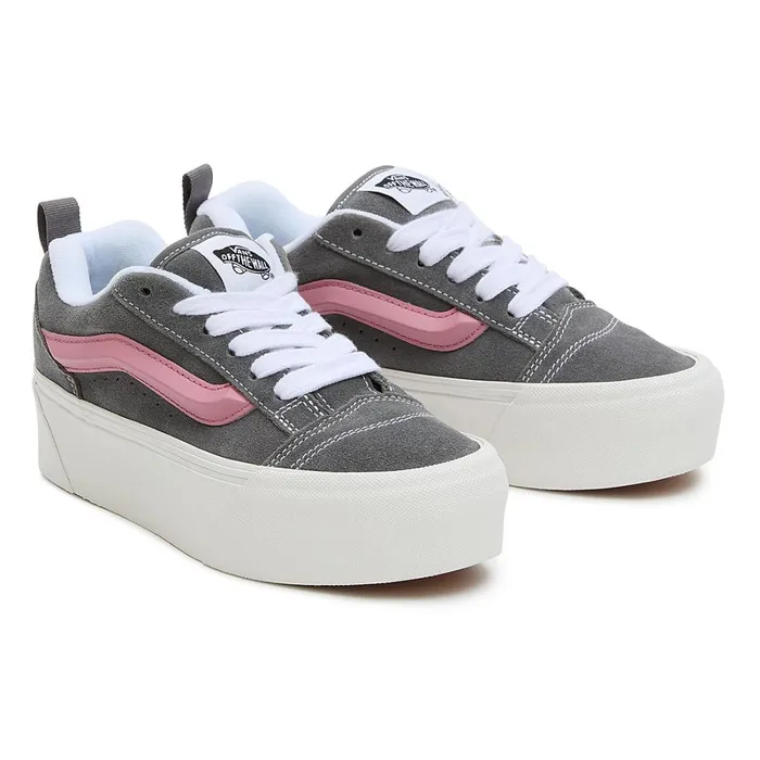 Vans View All Women Knu Stack Shoes Grey
