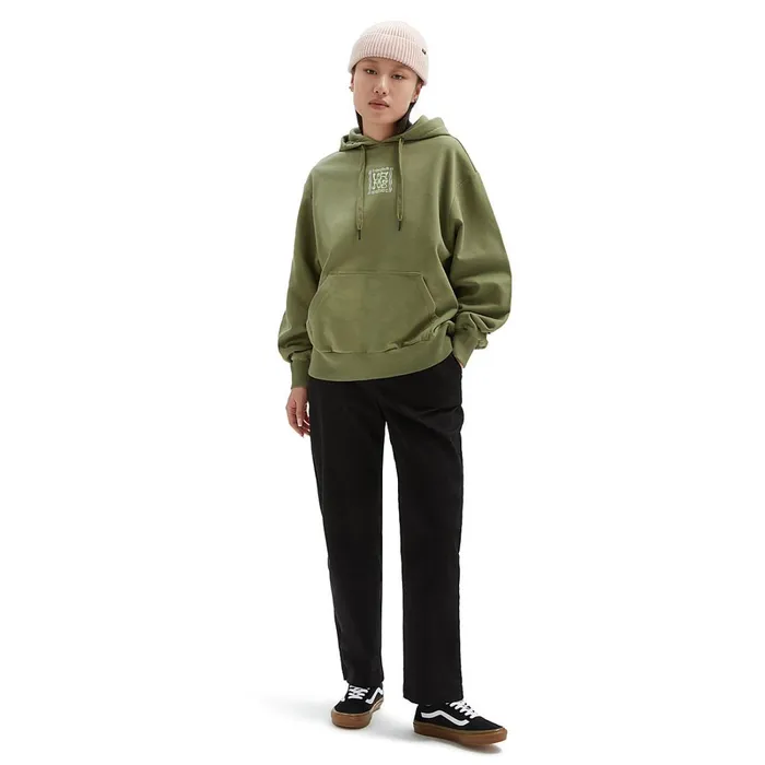 Vans View All Women Shroomy Experience Pullover Hoodie Green