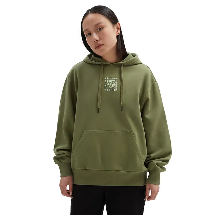 Vans View All Women Shroomy Experience Pullover Hoodie Green