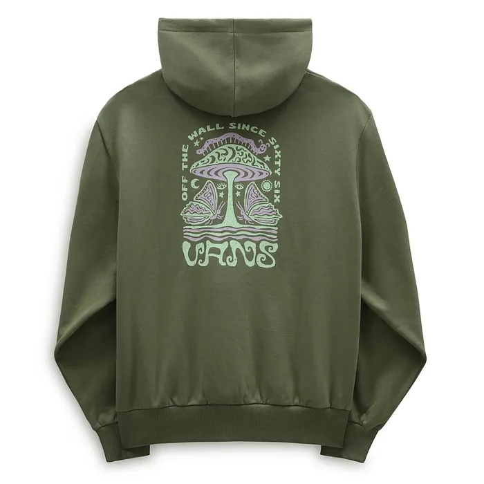 Vans View All Women Shroomy Experience Pullover Hoodie Green