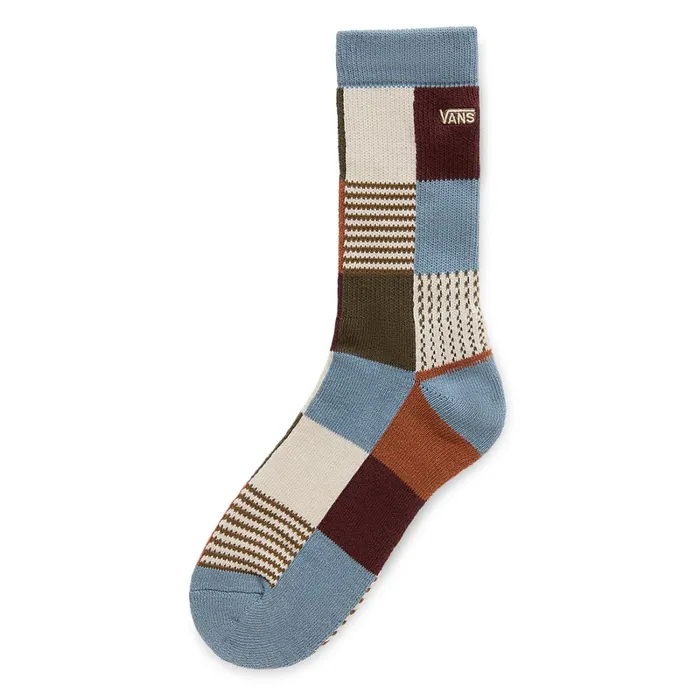Vans View All Women Tile Checker Crew Socks 1 Pair Multicolour