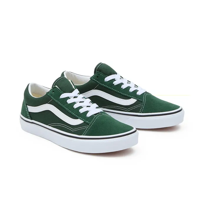 Vans Youth Shoes 814 Years Kids Youth Color Theory Old Skool Shoes 814 Years Green