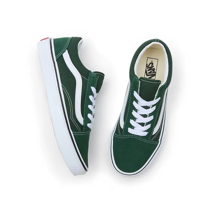Vans Youth Shoes 814 Years Kids Youth Color Theory Old Skool Shoes 814 Years Green