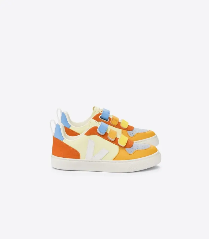 VEJA V10 Kids V10 CHROMEFREE LEATHER MULTICO SUN
