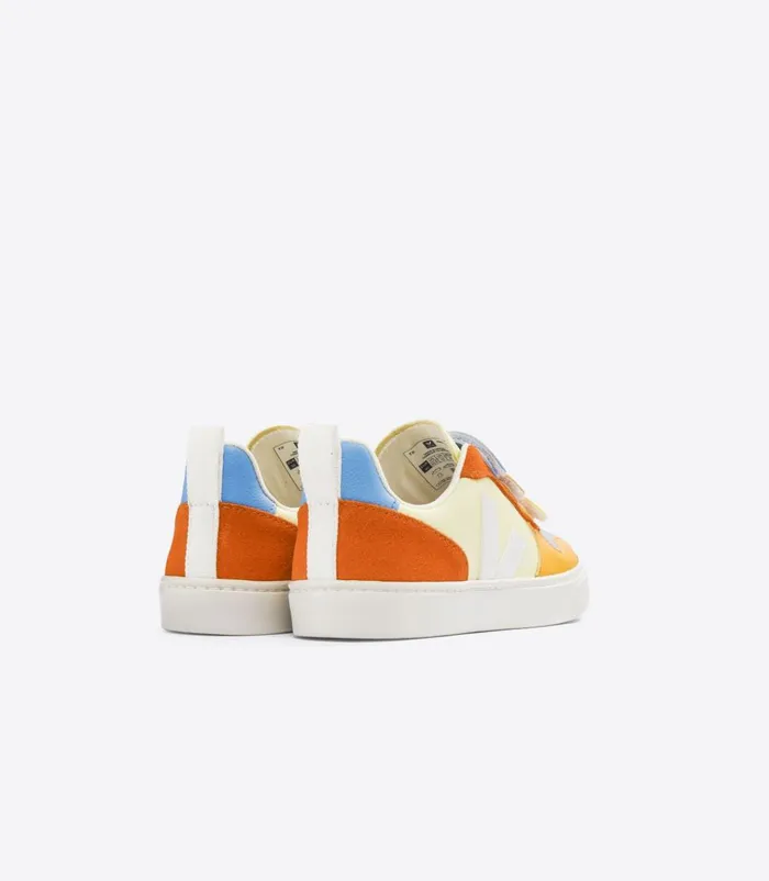 VEJA V10 Kids V10 CHROMEFREE LEATHER MULTICO SUN