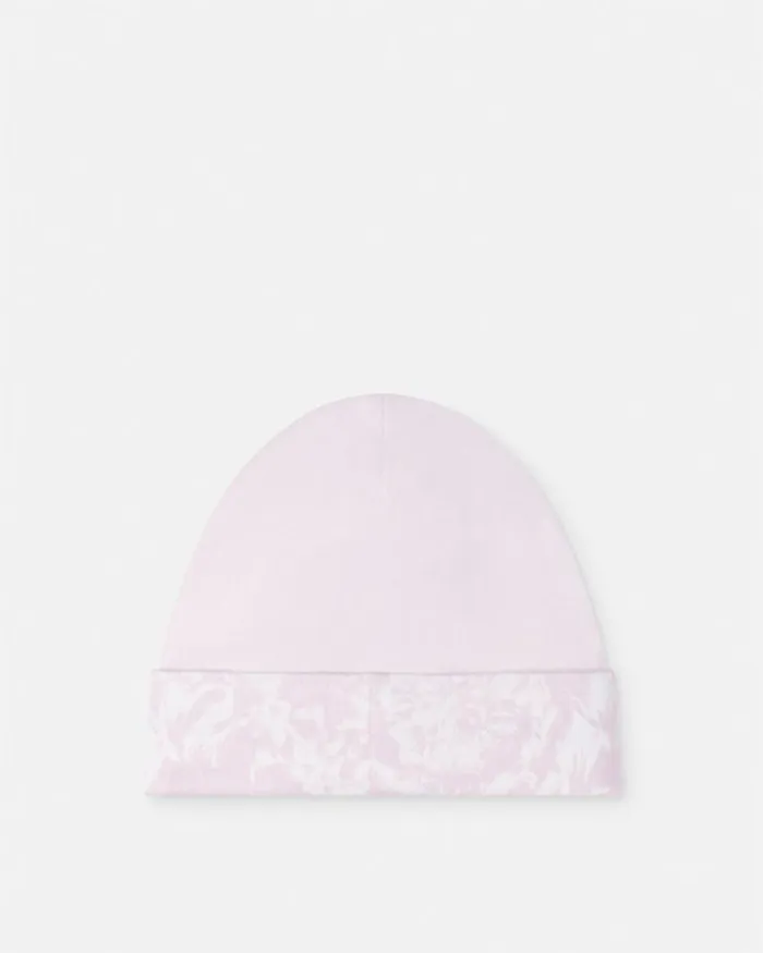Versace Barocco Baby Cap Light Pink Kids Accessories