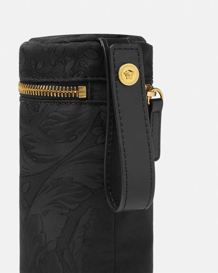 Versace Barocco Baby Feeding Bottle Holder Blackgold Kids Strollers and Others
