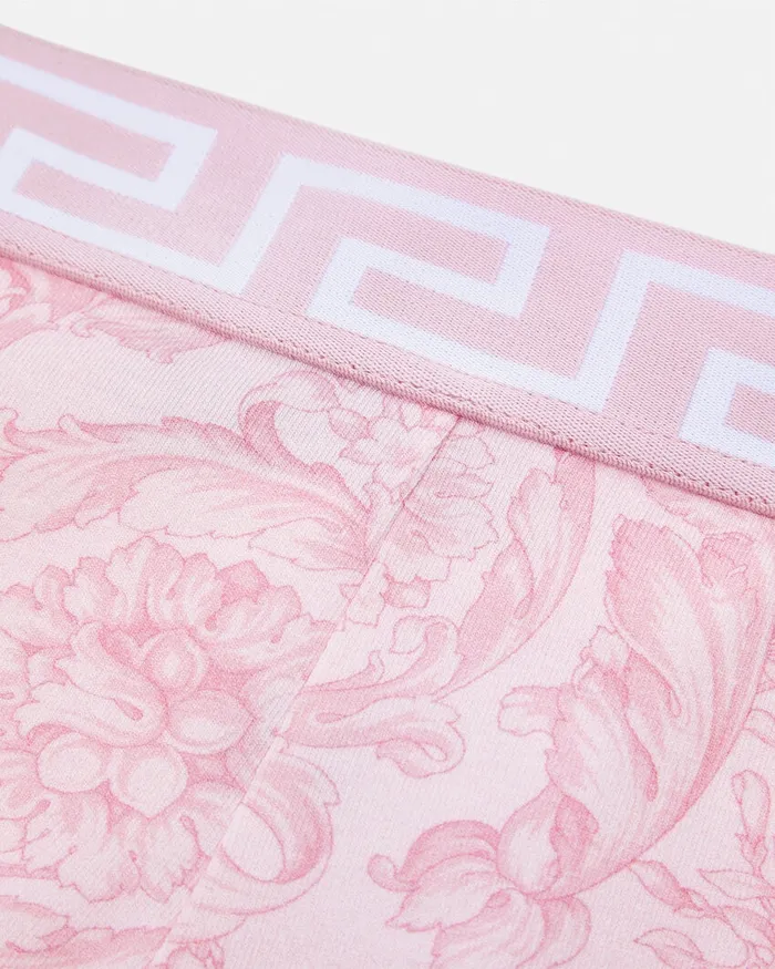 Versace Barocco Leggings Pinkprint Kids Pants and Skirts