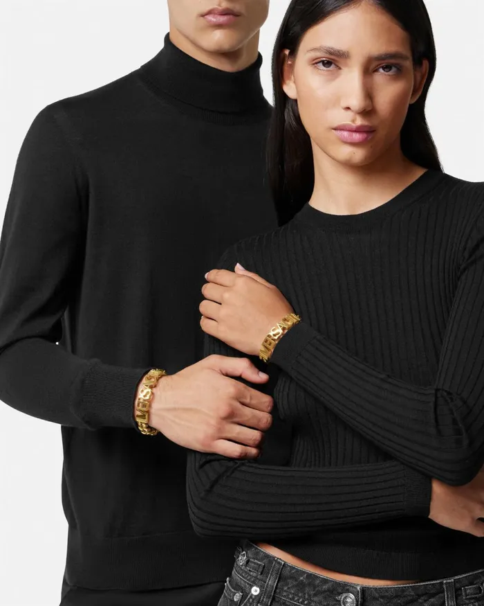 Versace Bracelet Light Gold MenWomen Bracelets