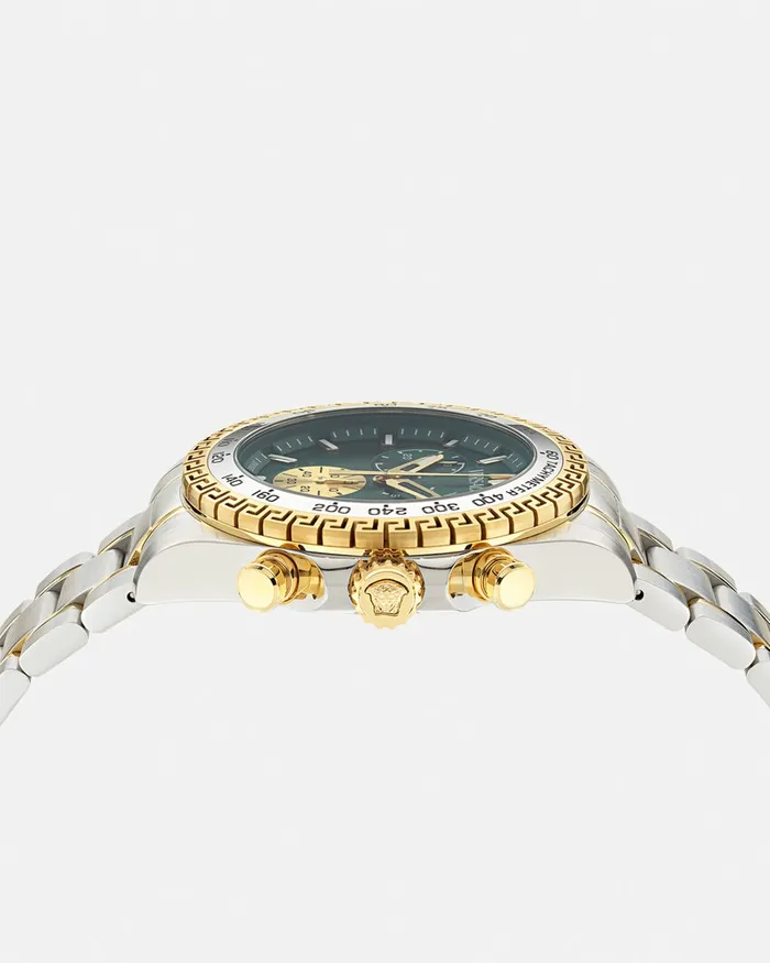 Versace Chrono X Watch Silver Men Watches