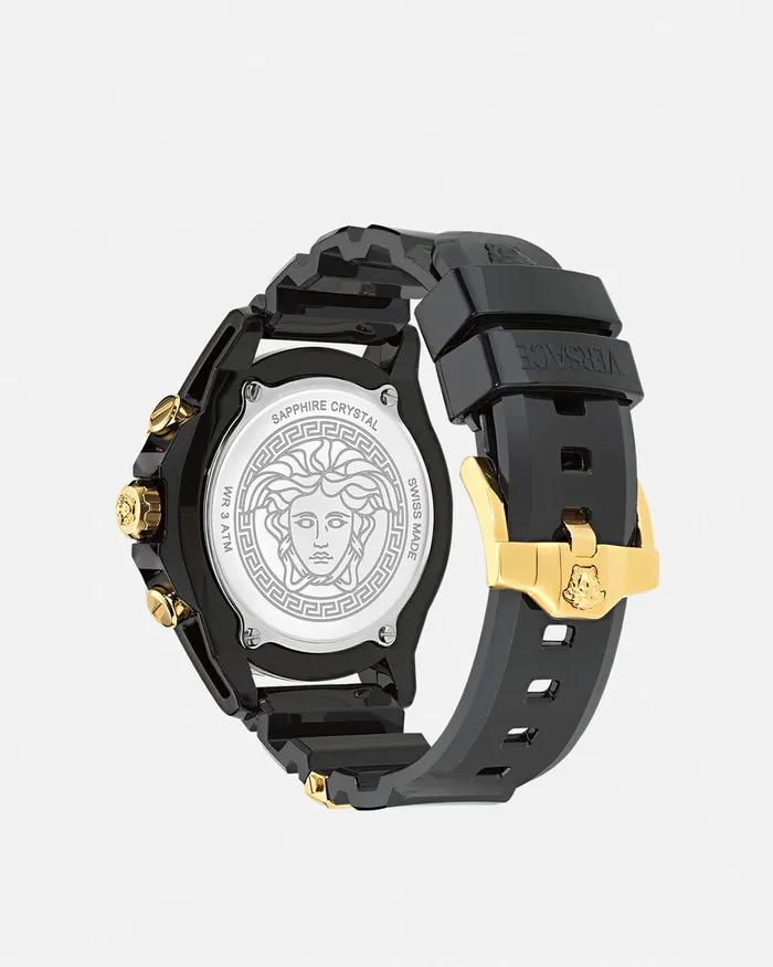 Versace Icon Active Watch Black WomenMen Watches