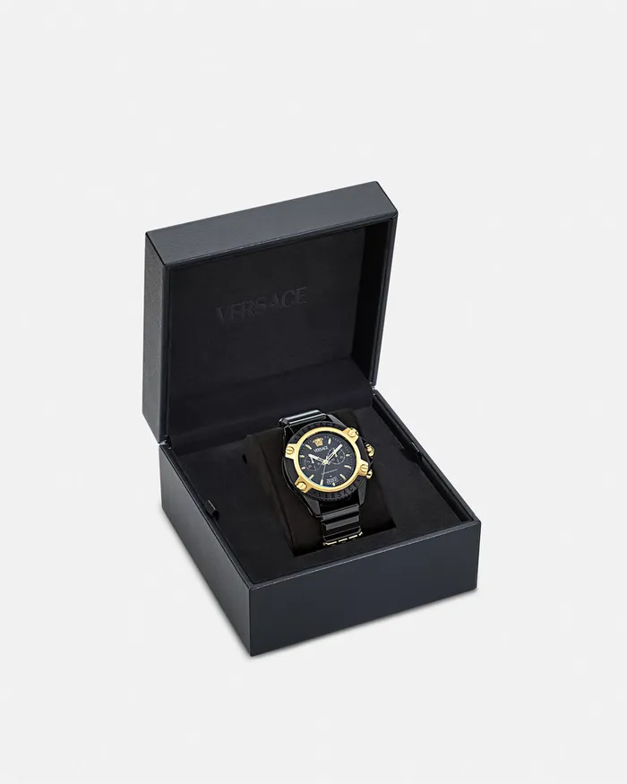 Versace Icon Active Watch Black WomenMen Watches