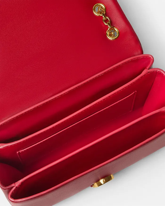 Versace Kleio Shoulder Bag Red Women Shoulder and Crossbody
