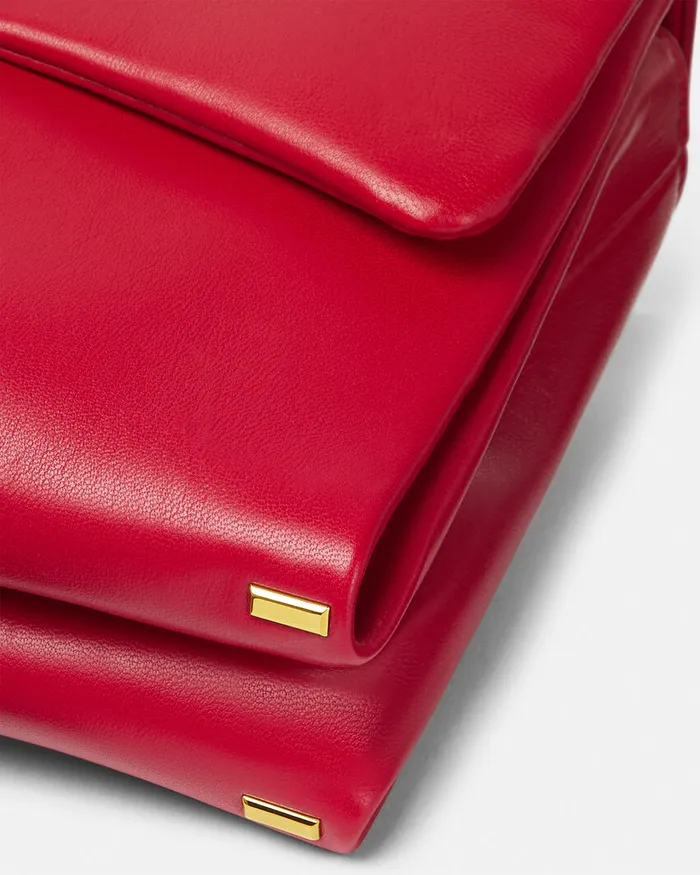 Versace Kleio Shoulder Bag Red Women Shoulder and Crossbody