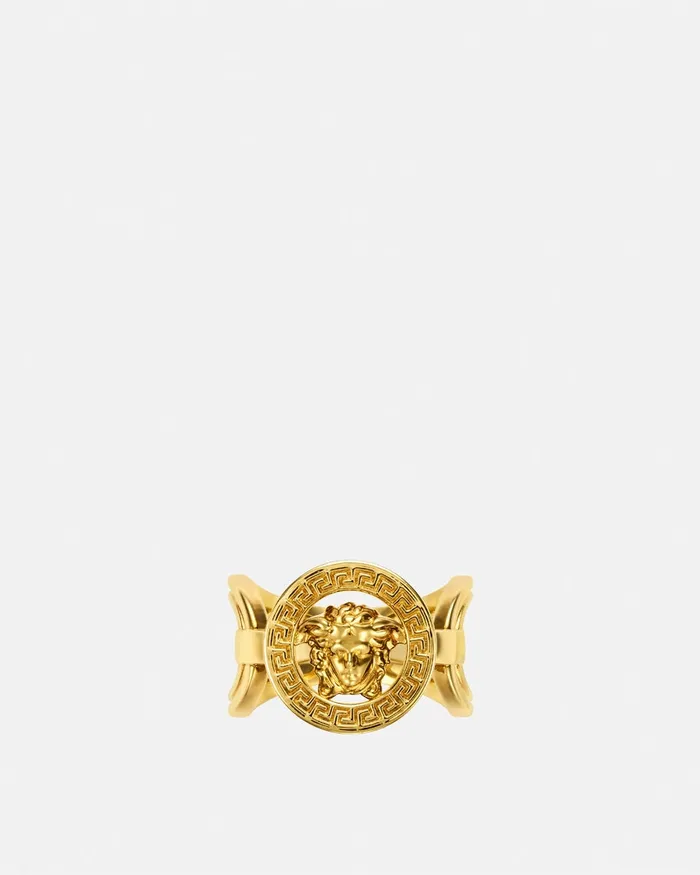 Versace Medusa 03995 Ring Light Gold WomenMen Rings