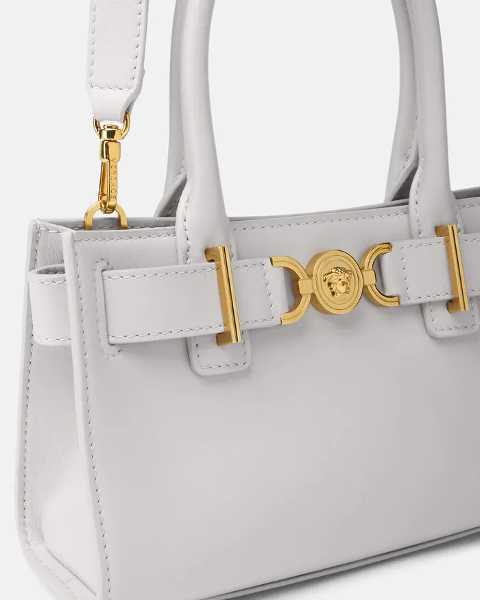 Versace Medusa 03995 Small Tote Bag Gray Women Totes