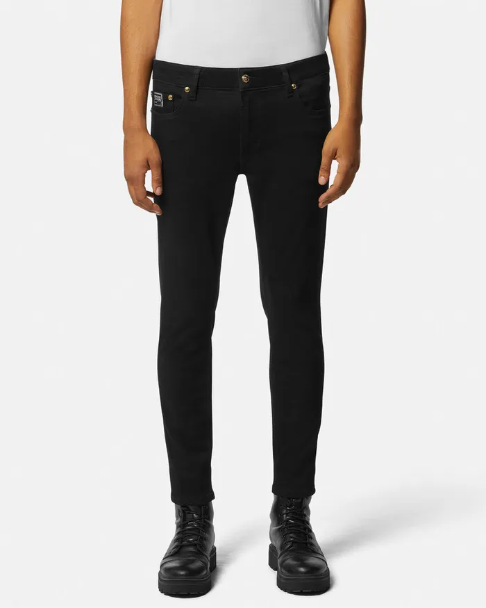 Versace Skinny Jeans Black Men Jeans Couture
