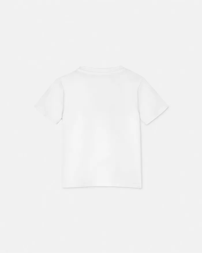 Versace Wild Stamp Baby TShirt White Kids Shirts and Tshirts
