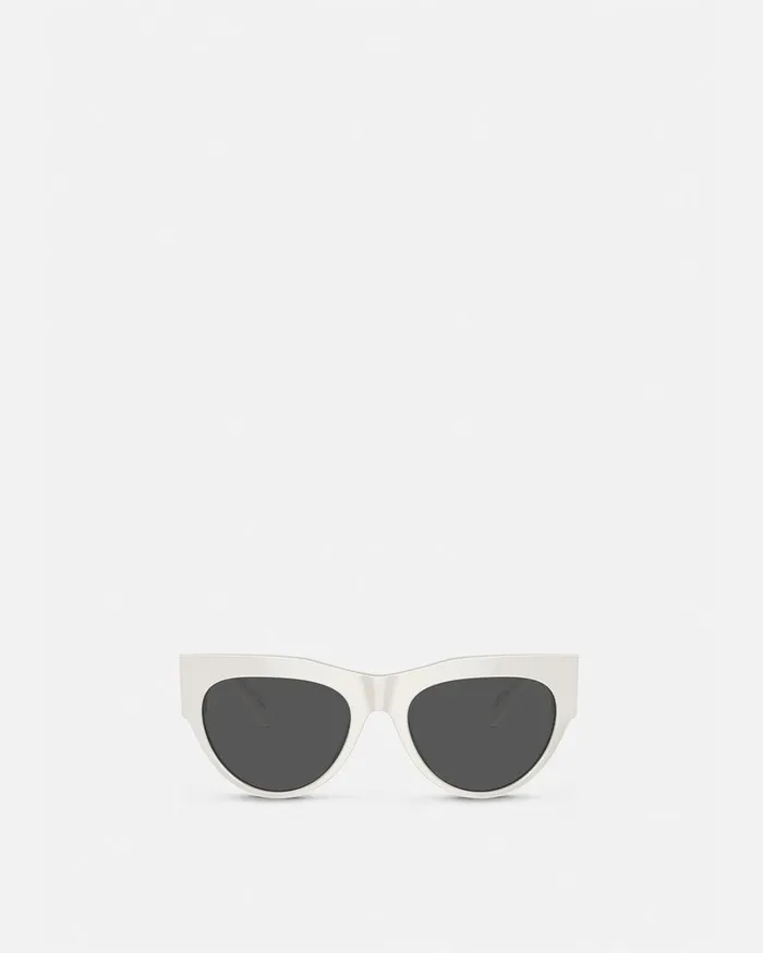 Versace Winged Medusa Sunglasses Havana Women Sunglasses