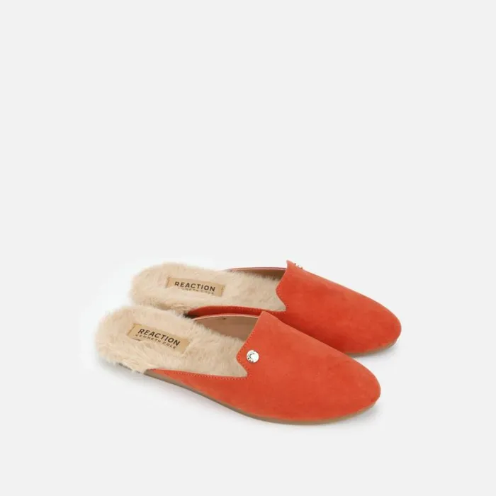 Viv FurLined Slide Slipper Paprika Women Kenneth Cole Flats