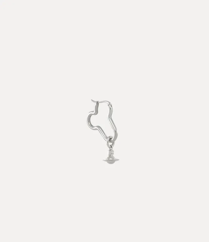 Vivienne Westwood Earrings Men Man Chuck Single Earring Platinum