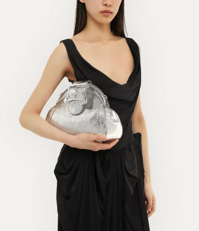 Vivienne Westwood Handbags Women Amy Shoulder Bag Silver