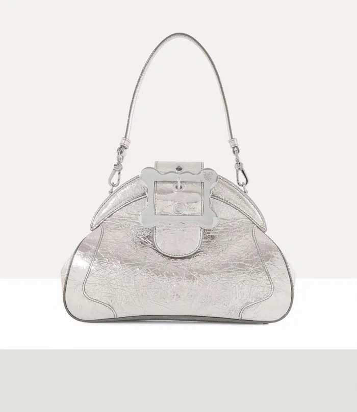 Vivienne Westwood Handbags Women Amy Shoulder Bag Silver