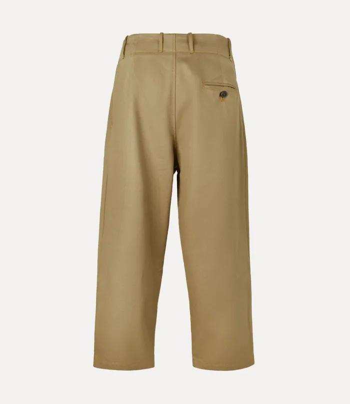 Vivienne Westwood Trousers And Shorts Men Alien Trousers Camel