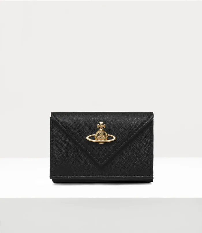 Vivienne Westwood Wallets And Purses Women Envelope Billfold Black 3d Orb