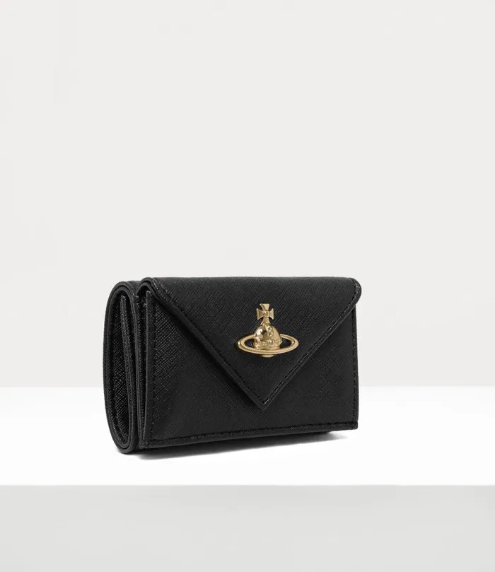 Vivienne Westwood Wallets And Purses Women Envelope Billfold Black 3d Orb