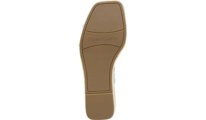 Wedge Sandals Women Franco Sarto Franco Carezza Espadrille Wedge Sandal Mint Leather
